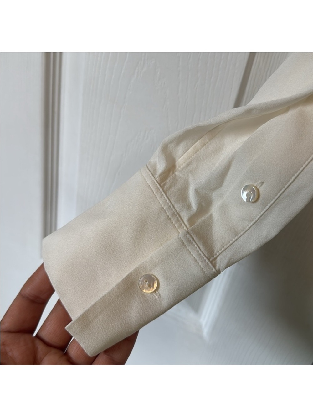 Theory silk blouse - Picture 6 of 8